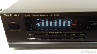 2x7 pasmovy graficky equalizer TECHNICS SH-GE70 vyroba Japan