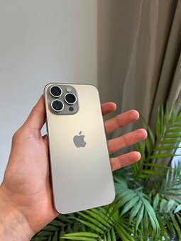 iPhone 15 PRO MAX 256GB NATURAL TITANIUM - TOP STAV