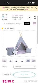 Teepee stan Elis design