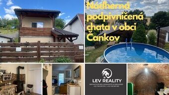 ✨ Nádherná podpivničená chata v obci Čankov