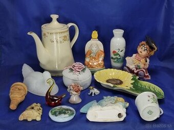 Starý porcelán a iné - spolu 15 kusov za 12 euro