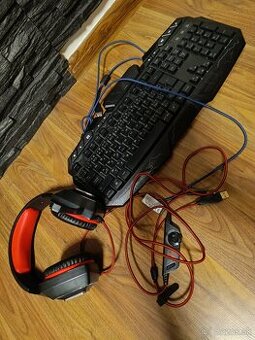 Klávesnica+sluchatka
