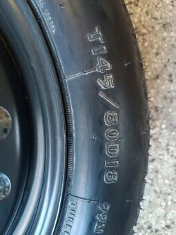 Predám dojazdové koleso OPEL,CHEVROLET 145/80 D 18