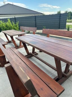 Záhradné sedenie_pivný set_masiv