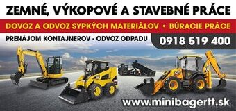 Zemne a výkopové prace