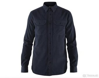Menčestrová outdoor košeľa Fjallraven Ovik Cord Shirt M Navy
