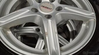Predám alu set Dezent-16"-5x112+205/55r16 zimné