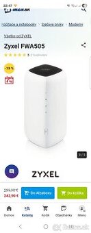 ZYXEL FWA505 5G..router(NOVY NEPOUŽITY)