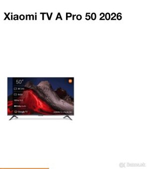 Xiaomi TV A PRO 50 2026