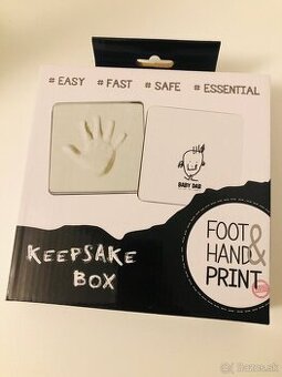 Sada na odtlačky rúk a nôh pre bábätká od značky Baby Dab