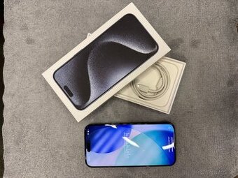Predám iPhone 15 pro max 256gb Blue Titanium