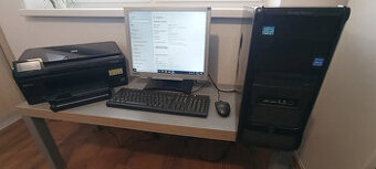 Kompletná PC zostava s tlačiarňou, kopírkou, skenerom