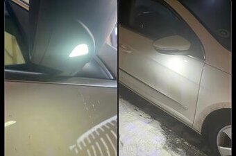 LED osvetlenie pod spätné zrkadlá (Leaving Home) - VW