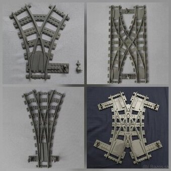 DOPLNENÉ Lego Vlak - Výhybky