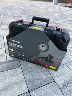 Aku uhlová brúska Parkside 20 V PWSAP 20-Li F6