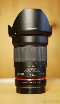 Samyang 35mm F1.4 AS UMC pre Canon EF