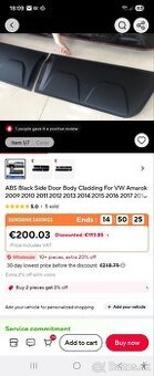 Predam novy kit oblozenia karoserie na VW AMAROK