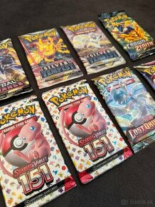 8ks Pokémon balíčky / boostre mix - 1