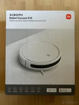 Xiaomi Robot Vacuum E10 - nový robotický vysávač biely
