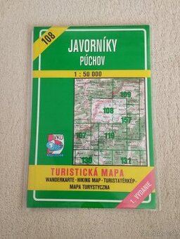 Turistické mapy od VKÚ Harmanec (1. vydanie)