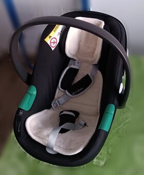 cybex vajíčko i-size aton b2 s isofix-om, 0 – 13 kg + zaklad