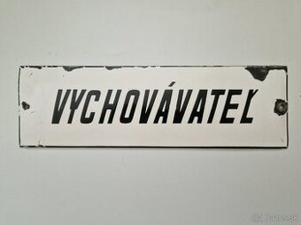 Tabulka"VYCHOVÁVATEĹ"