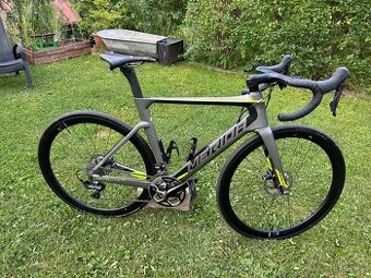 MERIDA REACTO DISC 5000 matná šedá metalíza(čierny/zelený)