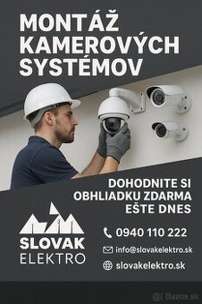 Kamerové systémy Košice a okolie