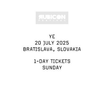 KANYE WEST - Rubicon festival