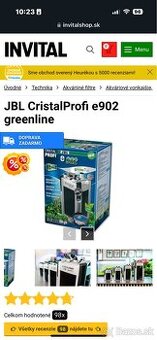 Filter JBL. A iné akvaristicke veci