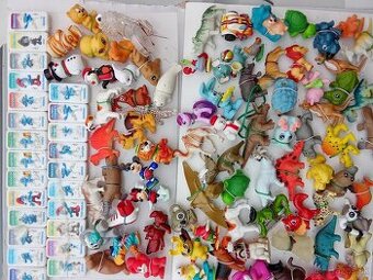 figurky z kinder vajicok a ine zberatelske drobnosti