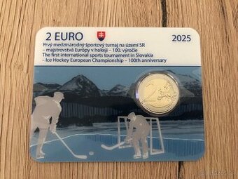 2 euro 2025 Slovensko BU karta, Majstrovstvá Európy v hokeji