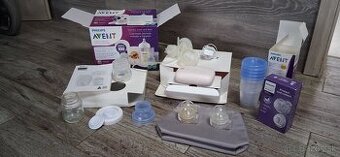 Elektrická odsávačka Philips Avent + príslušenstvo