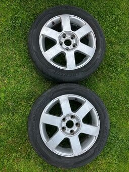 Pneumatiky + elektróny R16 , 5x112 ,oktavia