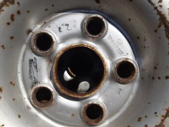 Dodávkový plechový disk 4ks 6x15