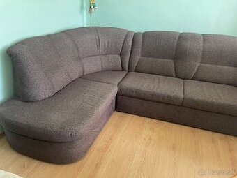 Rohová sedačka rozkladacia