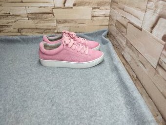 Vagabond 36 - dámske kožené ružové tenisky