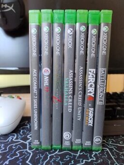 Hry na Xbox One – balík / jednotlivo