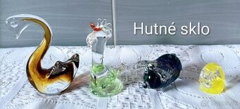 Sklenené dekorácie - zberateľské