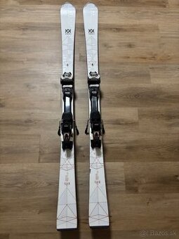 Predam damske lyze Volkl FLAIR SC biele dlzka 158 cm