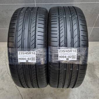 Letné pneumatiky 235/45 R18 CONTINENTAL