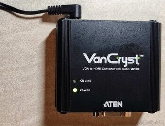 ✔️konvertor z VGA aj so zvukom na HDMI