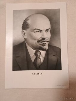 portrét Lenin 42x30cm