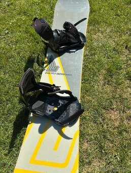 Snowboard Qualifly 150 cm s viazaním
