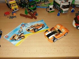 LEGO 31017 Creator - Oranžové pretekárske auto 3v1