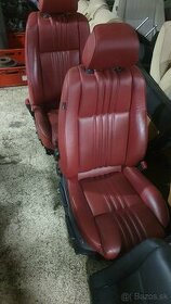 Červený kompletný kožený interiér Alfa Romeo 159 sedan - 1