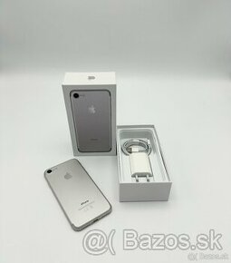 Apple iPhone 7 128GB Silver 100% Zdravie Batérie v TOP Stave