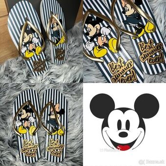 Mickey minnie mouse by disney nove slapky-sandale