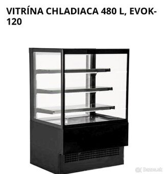 VITRÍNA CHLADIACA 480 L, EVOK-120