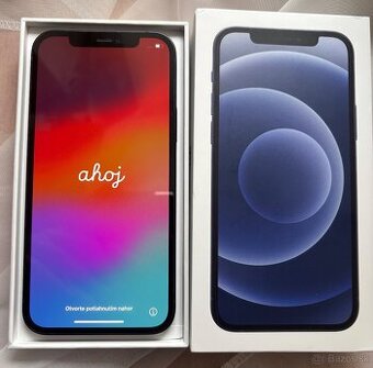 Predám iPhone 12, Black , 128GB